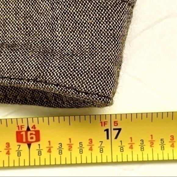 J Jill Brown Tan Wide Leg Wool Blend Career Office Pant NWOT - Picture 10 of 12